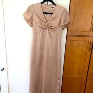 Show Me Your MuMu Rome Twist Gown (hemmed to midi length)